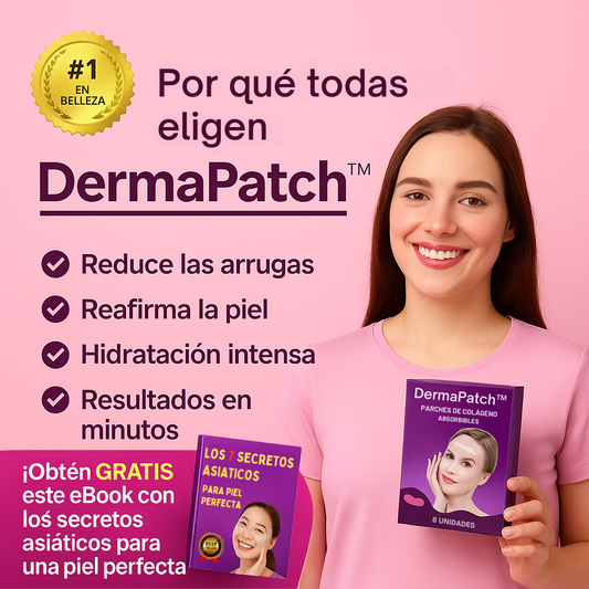 DermaPatch™ | Parches de Colágeno Absorbibles + eBook (GRATIS)