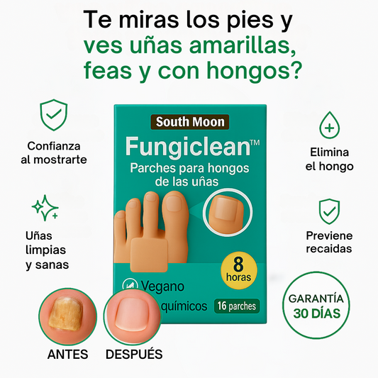 FungiClean™ | Parches Para Hongos de las Uñas